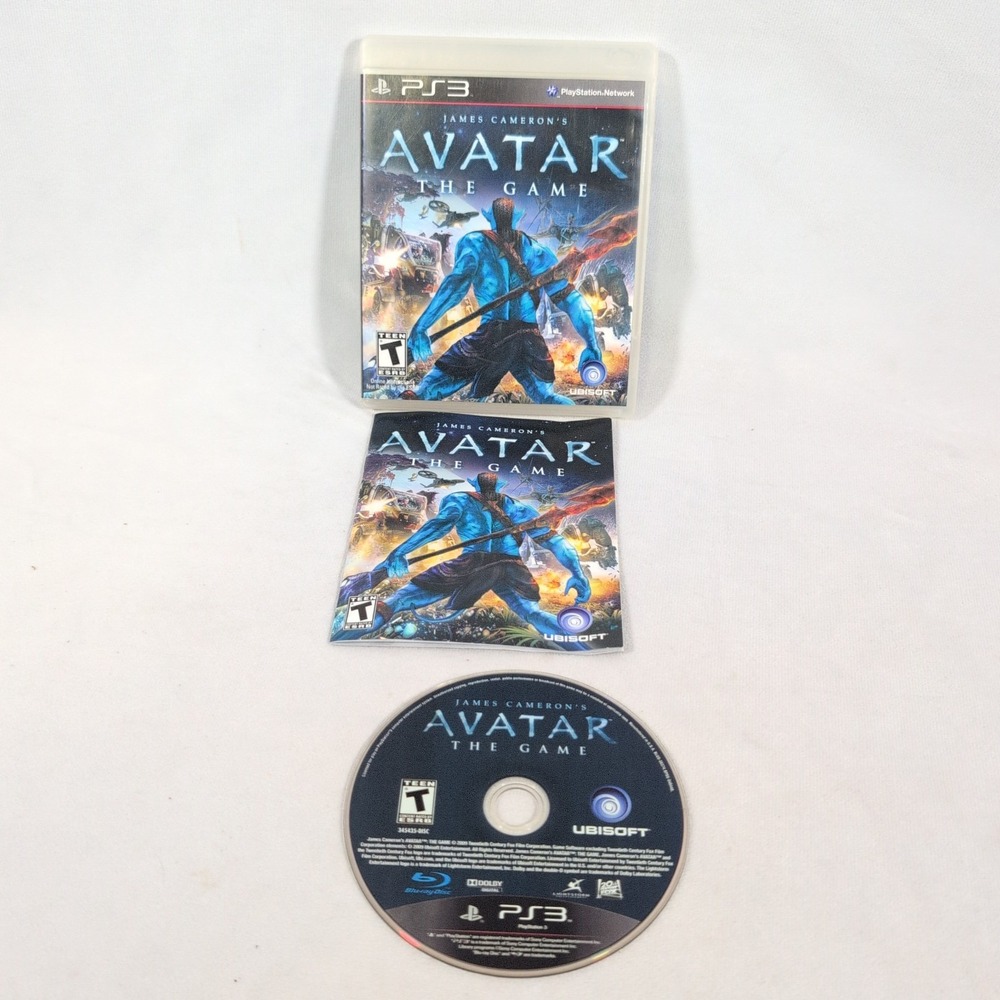 James Cameron's Avatar The Game Sony PlayStation 3 PS3 Action T Ubisoft CIB